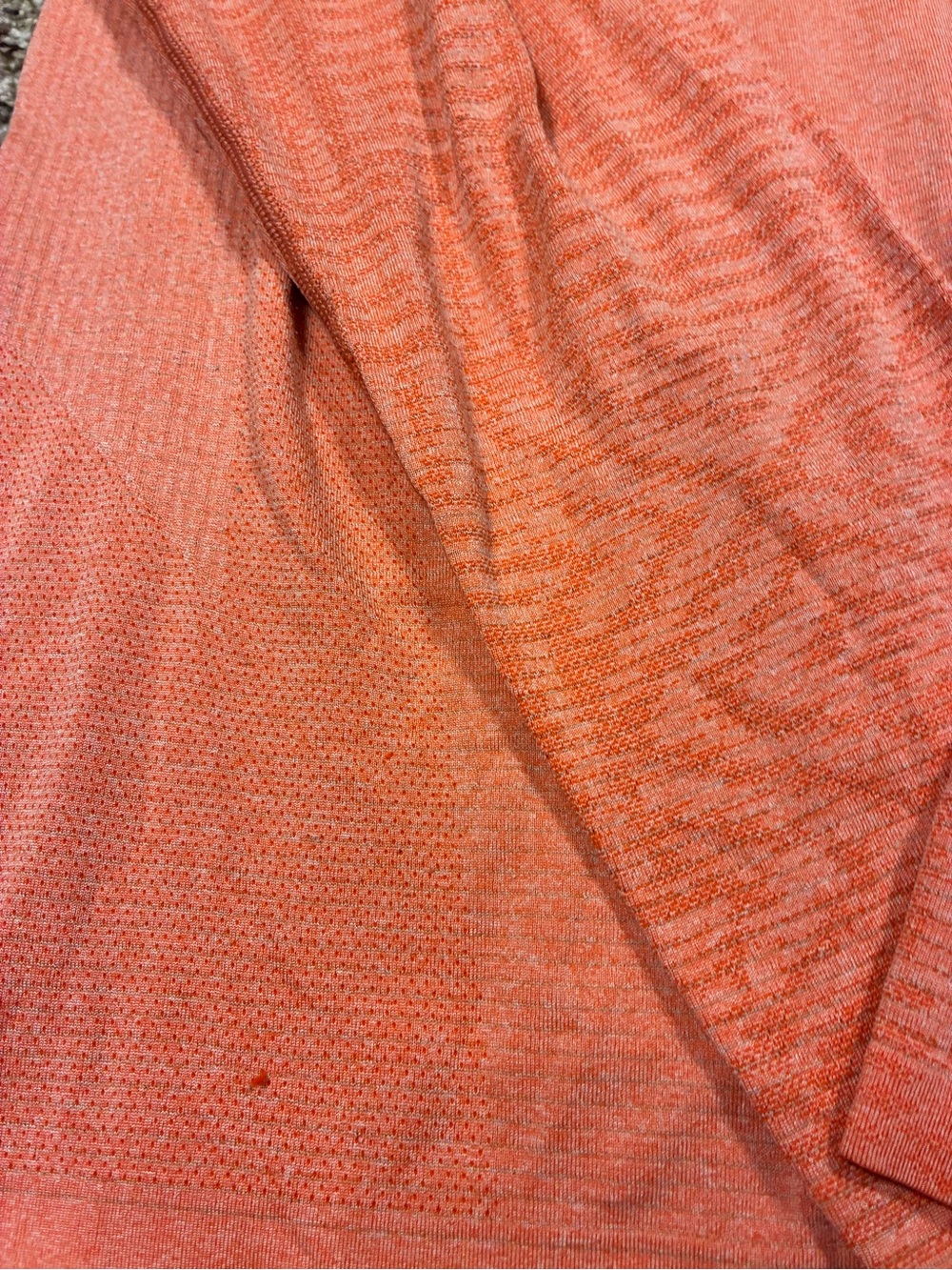 Lululemon Mens Metal Vent Tech Long Sleeve Tee Heathered Duck Sauce - Picture 8 of 15